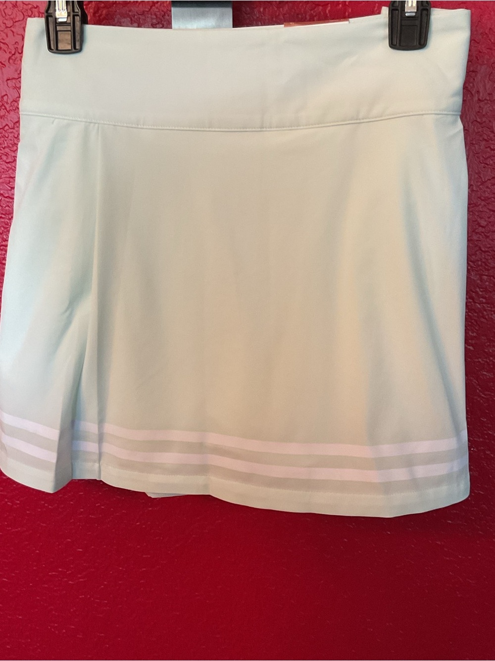 Calia Pale Mint Athletic Golf Skort with Side Pocket, size 16, NWT - Picture 4 of 6
